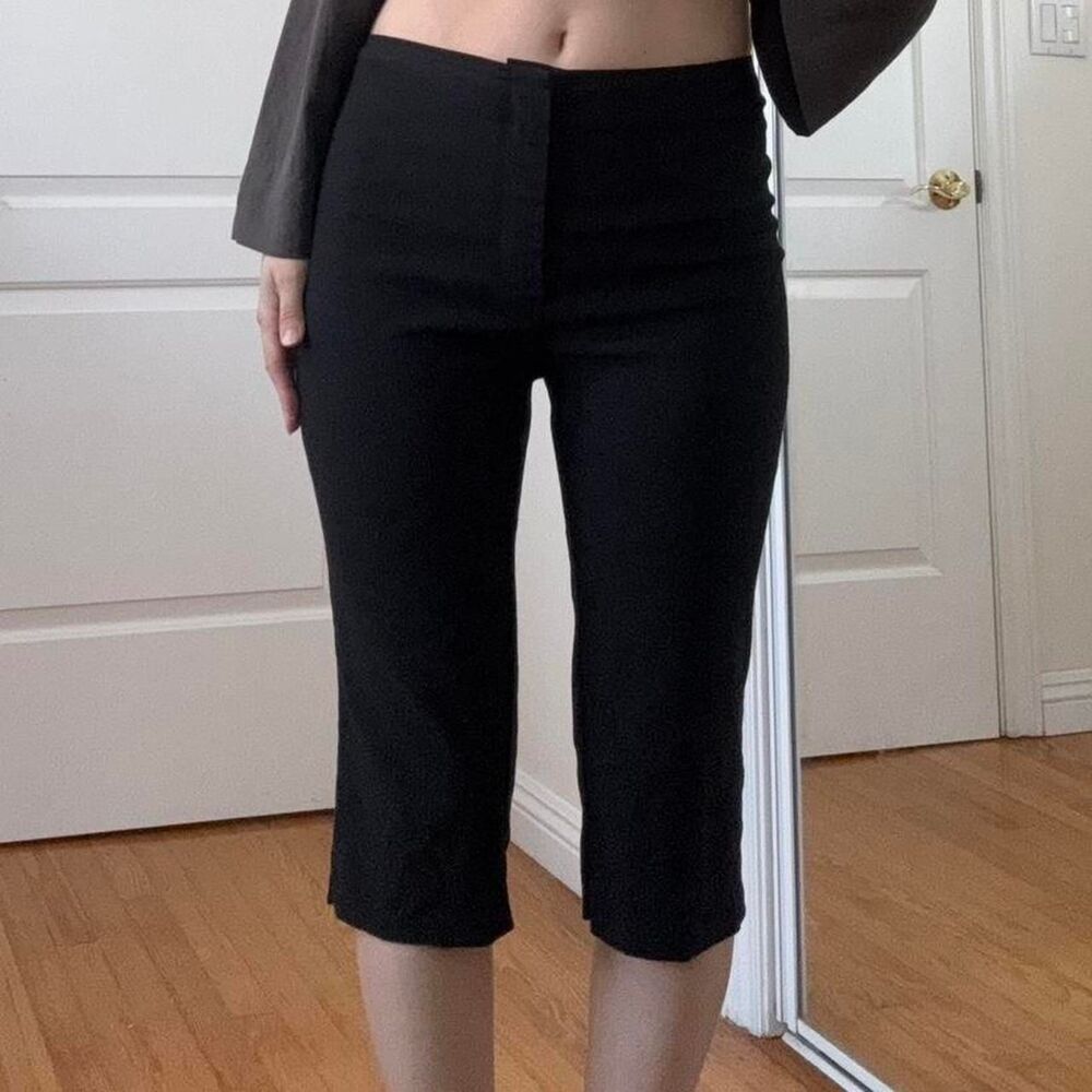 Avenue Montaigne Capris Office Siren Maddy Euphoria Euro Summer Y2K 2000s